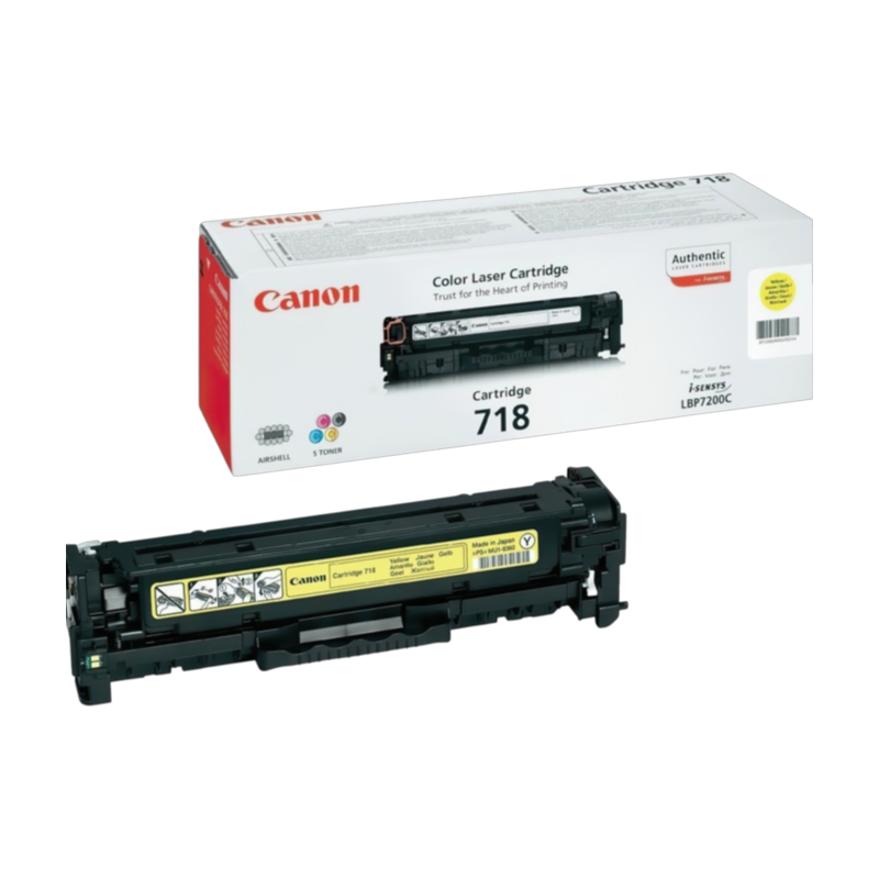 Картридж Canon 718 Yellow (2659B002)